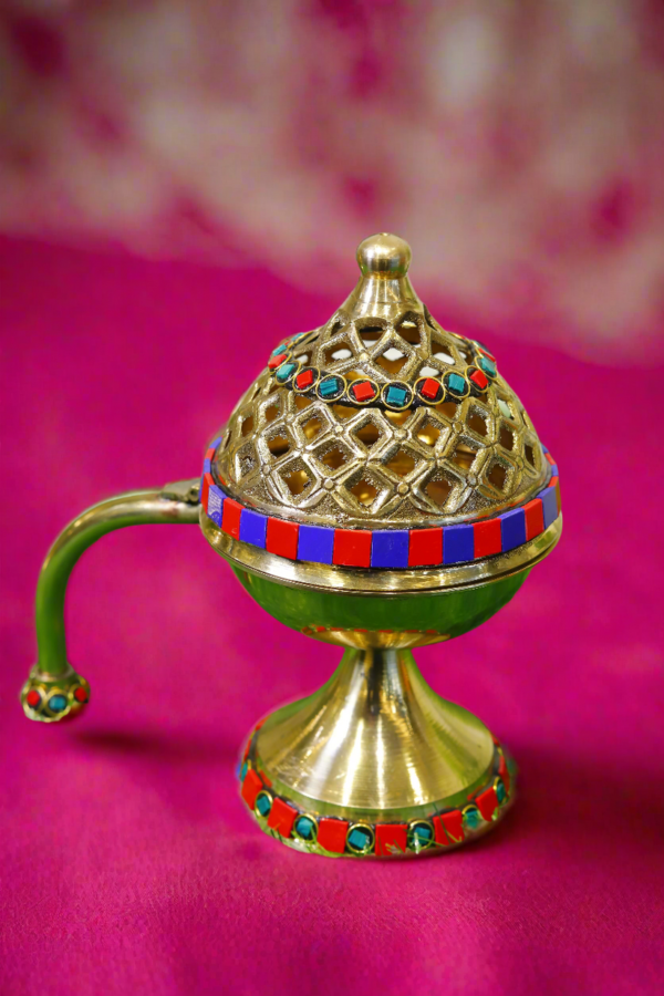Premium Brass Loban Burner Dhoop Dani
